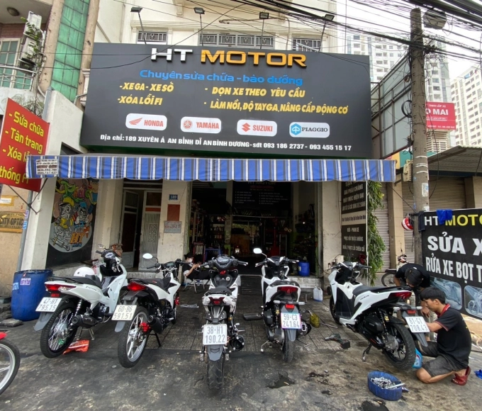 Làm nồi xe tay ga tại Bình Dương - Giải pháp giúp xe bí bốc mạnh mẽ