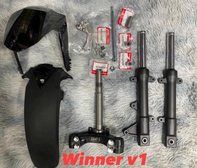 Chẳng ba winner gắn cho xe EX 150 HT MOTOR