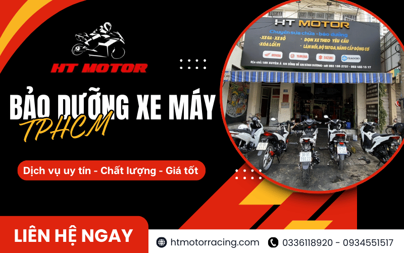 Bảo dưỡng xe máy TPHCM